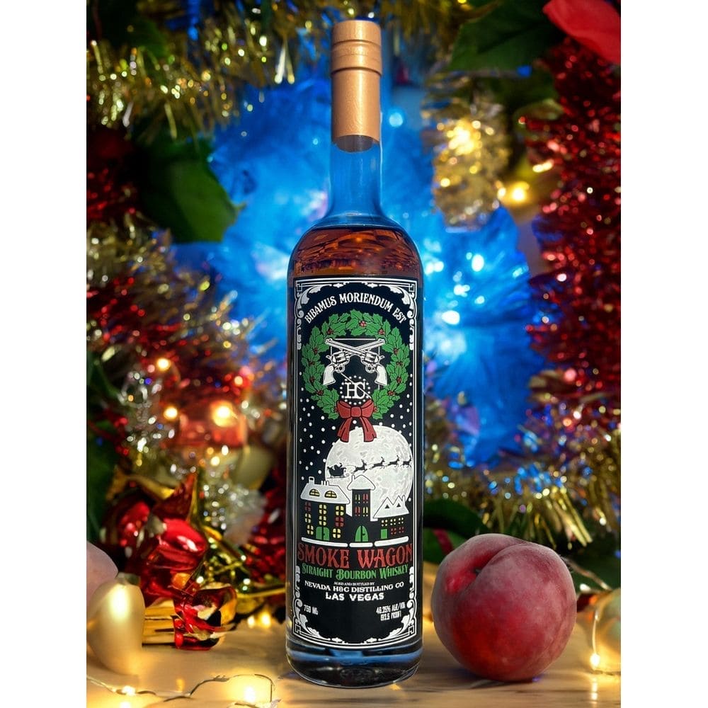 Smoke Wagon Straight Bourbon Christmas 2023 Limited Edition - 750ML
