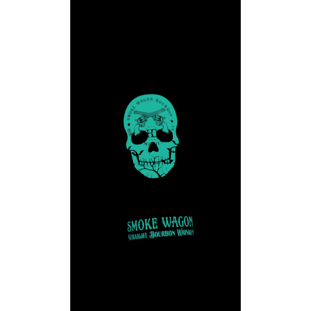 Smoke Wagon Straight Bourbon Whiskey Halloween Glow in the Dark Edition 2023 - 750ML