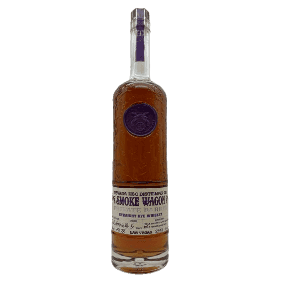 Smoke Wagon Private Barrel 5 Year Old Rye Whiskey 'California #3' - 750ML