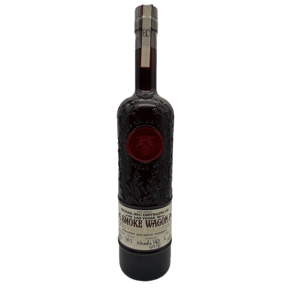 Smoke Wagon Private Barrel 6 Year Old Bourbon Whiskey 'Nevada H&C' - 750ML