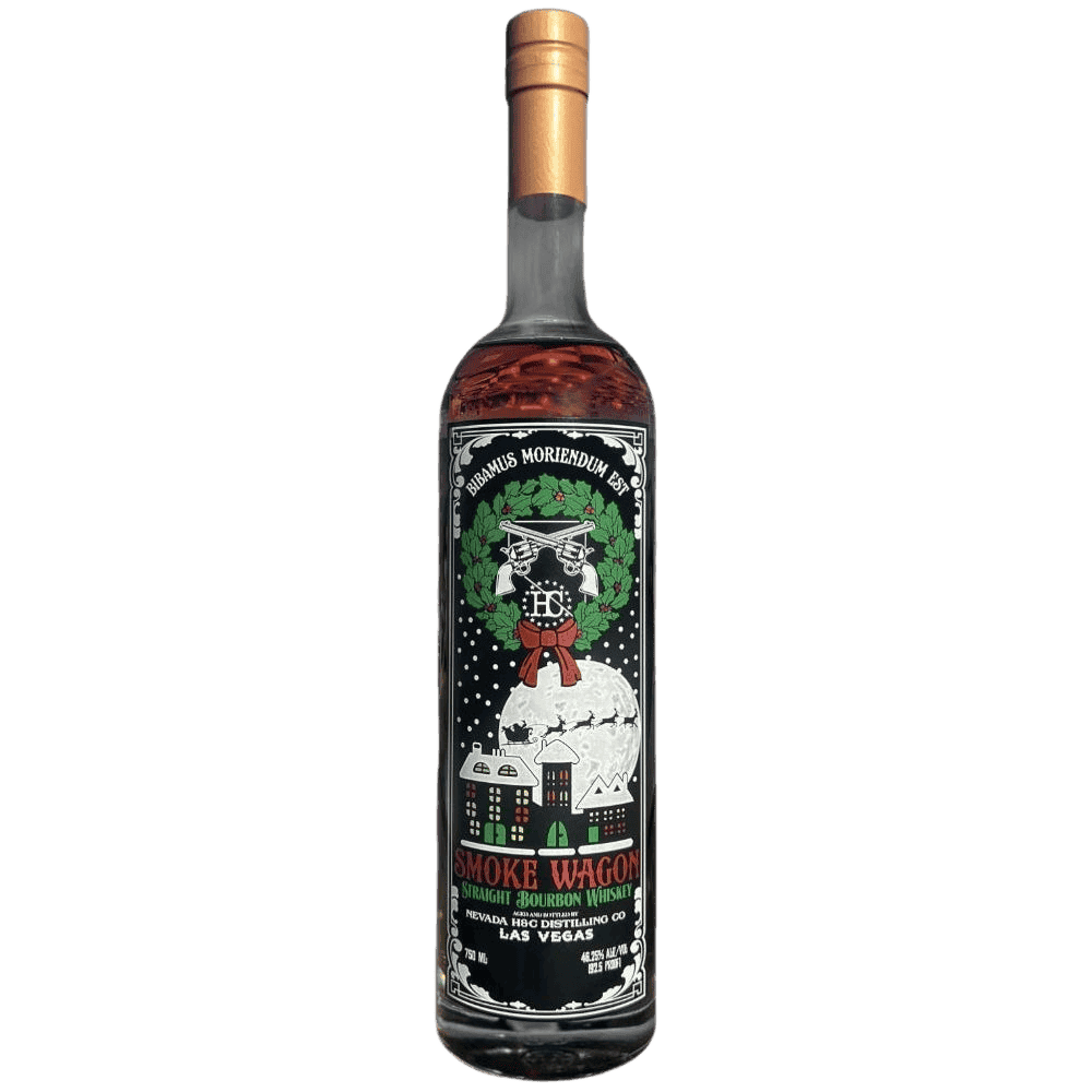 Smoke Wagon Straight Bourbon Christmas 2023 Limited Edition - 750ML
