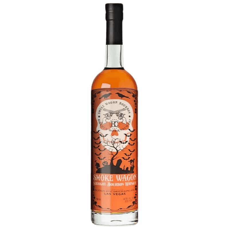 Smoke Wagon Straight Bourbon Whiskey Halloween Glow in the Dark Edition 2023 - 750ML