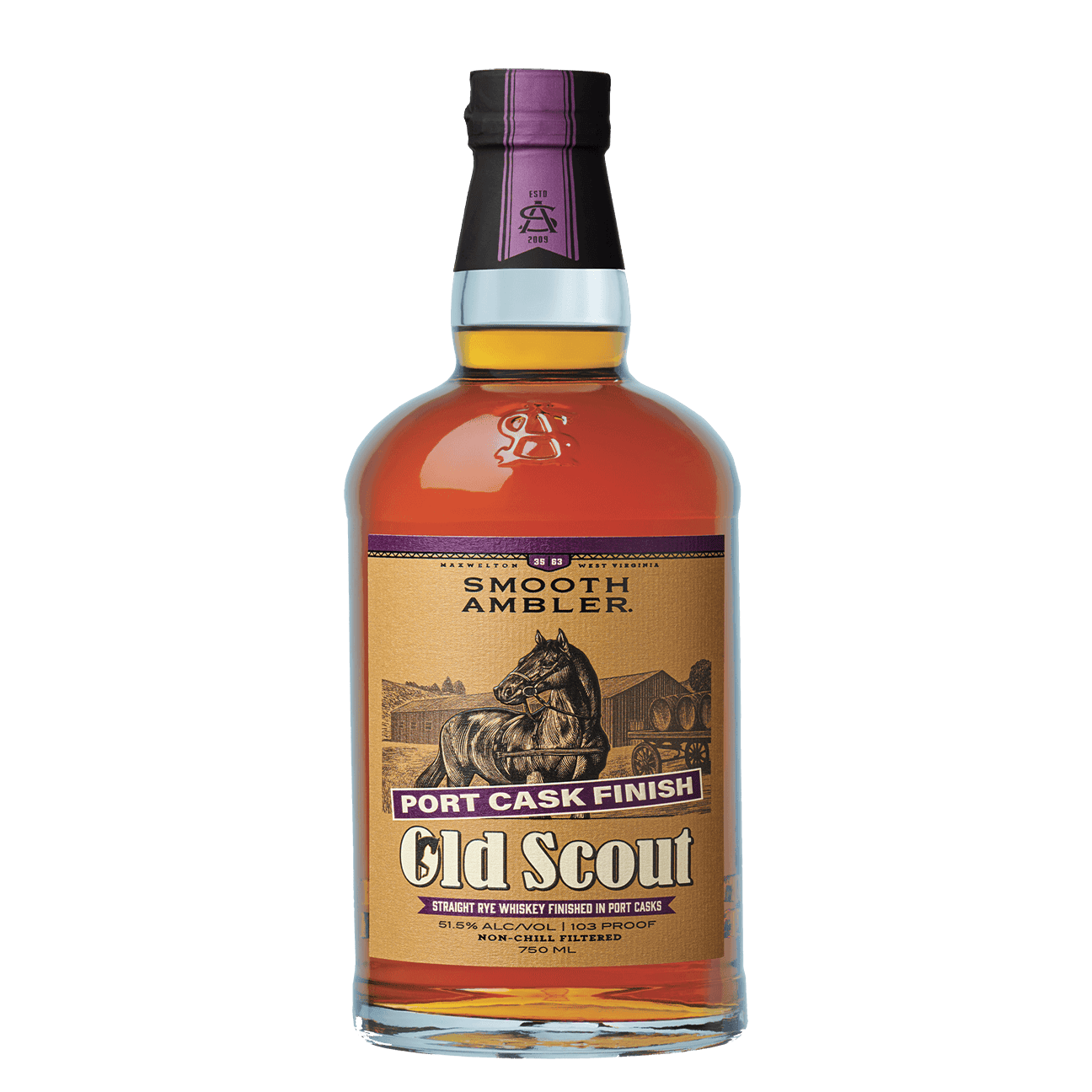 Smooth Ambler Old Scout Rye Port Cask Finish - 750ML