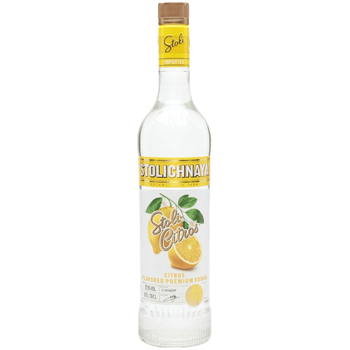 Stolichnaya Citros Flavored Premium Vodka - 750ML