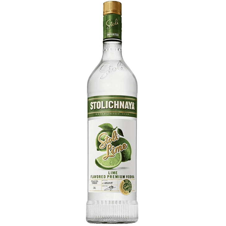 Stolichnaya Lime Flavored Premium Vodka - 750ML