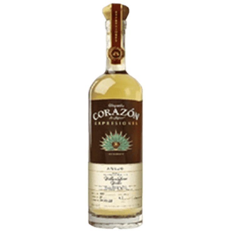 Tequila Corazón Aged 15 Months In William Larue Weller Expresiones Añejo Tequila - 750ML