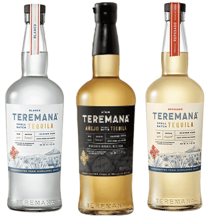 Teremana Blanco, Reposado, & Anejo Tequila Bundle - 375ML