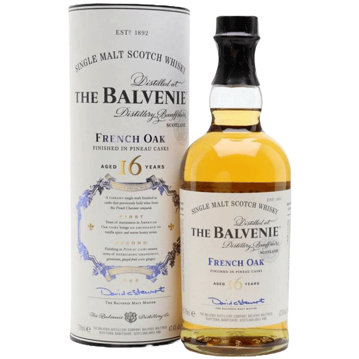 The Balvenie 16 Year Old French Oak Single Malt Scotch Whiskey - 750ML