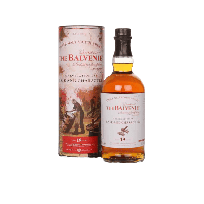 The Balvenie 19 Year Old A Revelation of Cask & Character Single Malt Scotch Whisky - 750ML