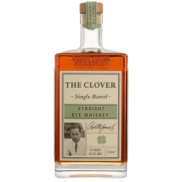 The Clover Whiskey 4 Years Old The Bobby Jones Collection Single Barrel Straight Rye - 750MLWhiskey