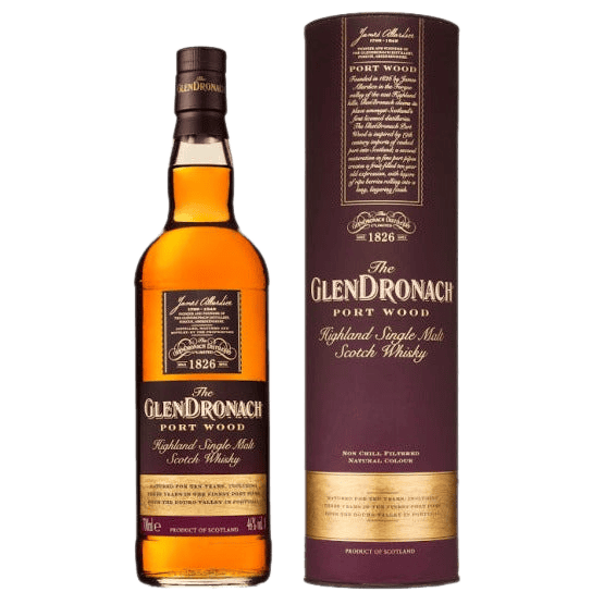 The GlenDronach 10 Year Old Portwood Finish Highland Single Malt Scotch Whisky - 750ML