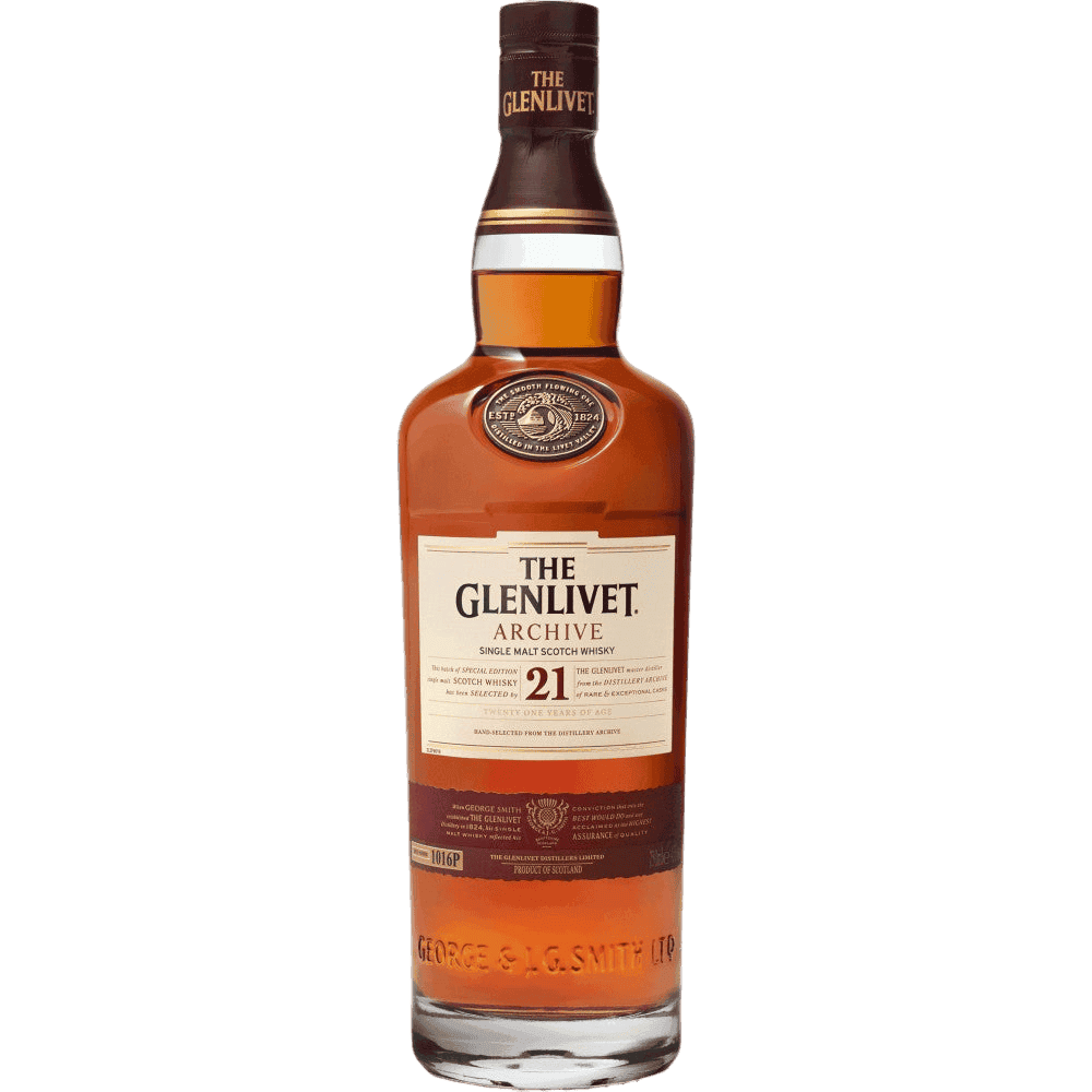 The Glenlivet 21 Year Old Single Malt Scotch Whisky - 750ML