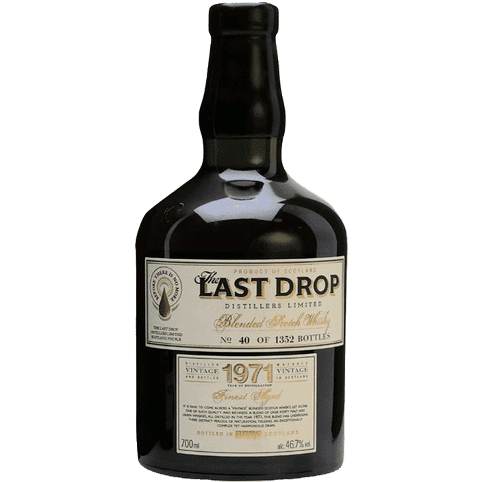 The Last Drop Distillers 1971 Vintage Blended Scotch Whiskey - 750ML
