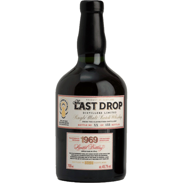 The Last Drop Distillers Glenrothes 1969 Single Malt Scotch Whisky - 750ML
