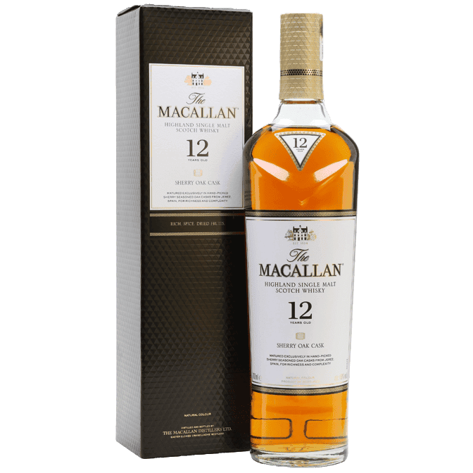 The Macallan 12 Year Old Sherry Oak - 750ML