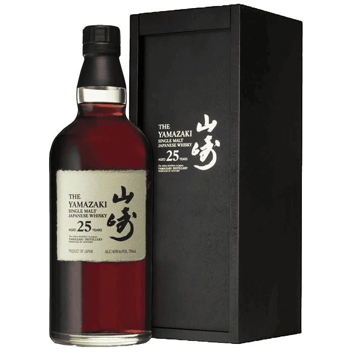 The Yamazaki 25 Year Old Single Malt Japanese Whisky - 750ML