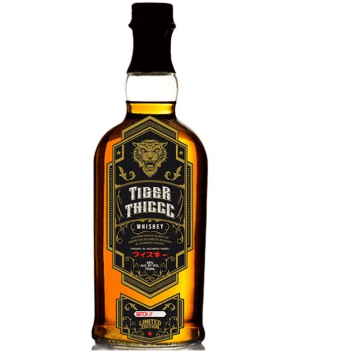 Tiger Thiccc Blended Whiskey by Brendan Schaub - 750ML