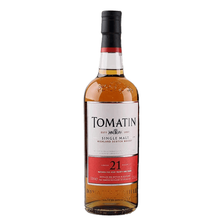 Tomatin 21 Year Old Highland Single Malt Scotch Whisky - 750ML
