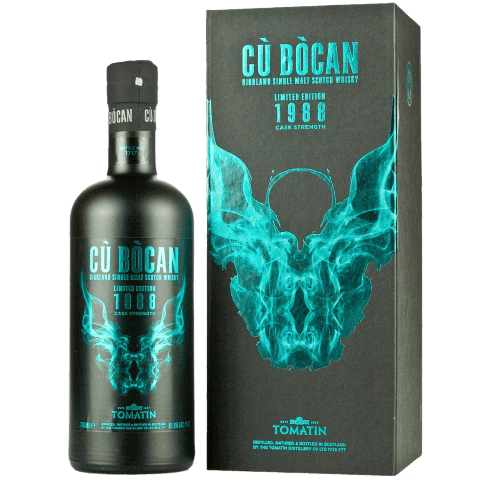 Tomatin Cù Bòcan 1988 Vintage Limited Edition Scotch Whisky - 750ML