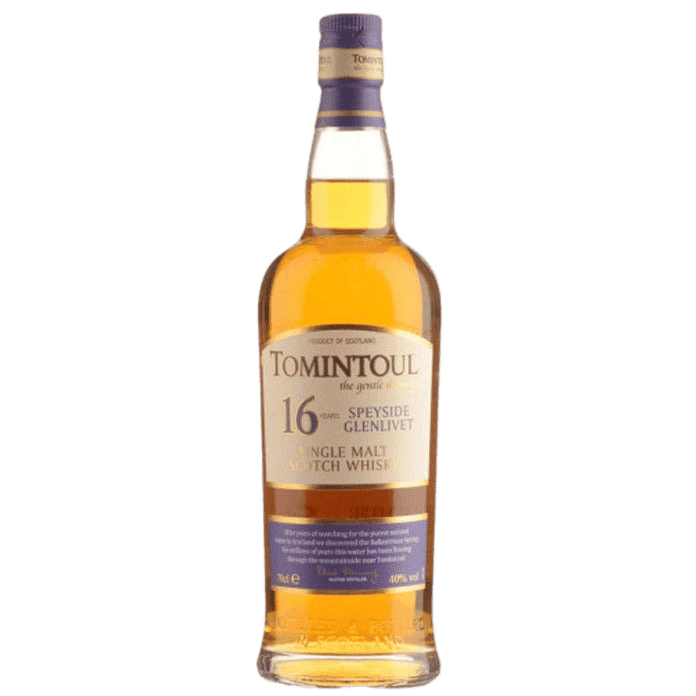 Tomintoul 16 Year Old Speyside Glenlivet Single Malt Scotch Whisky - 750ML
