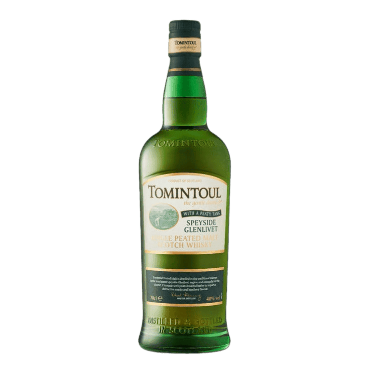 Tomintoul With A Peaty Tang Speyside Glenlivet Single Peated Malt Scotch Whisky - 750ML