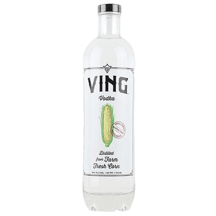 VING Vodka Distilled From Farm Fresh Corn - 750ML