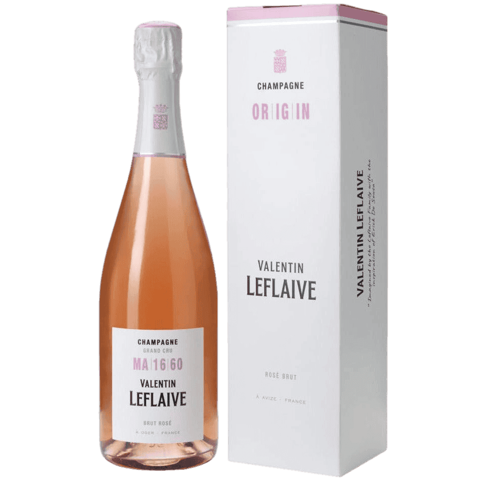 Valentin Leflaive Champagne Brut Rose W/ Gift Carton - 750ML