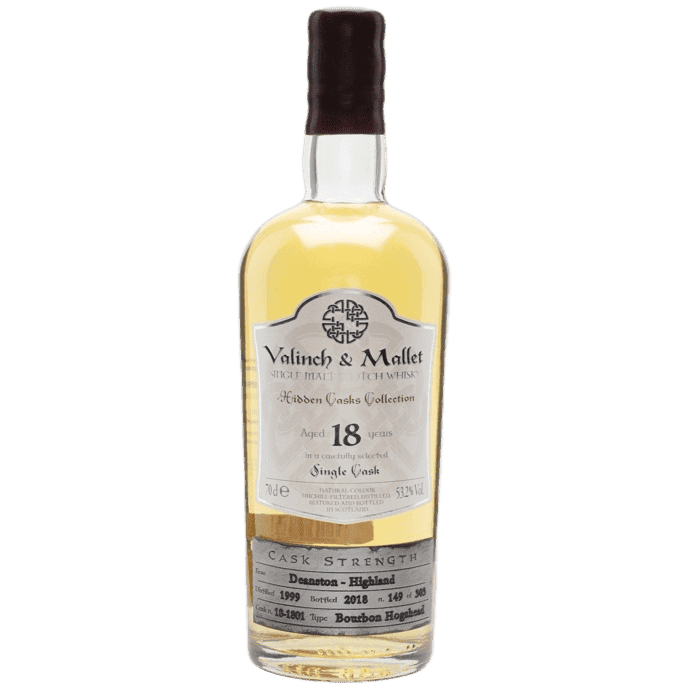 Valinch & Mallet Hidden Casks Collection 18 Years Old Deanston Single Cask Single Malt Scotch Whisky - 750ML