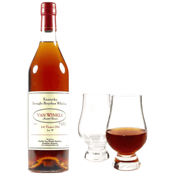 Van Winkle Special Reserve 12 Year Old Bourbon with Glencairn Set Bundle - 750ML