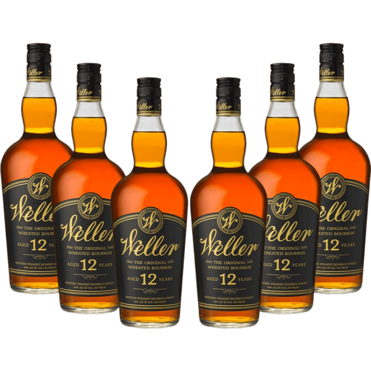 W.L. Weller Bourbon 12 Year - 6 Pack - 750ML