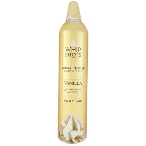 Whipshots Vanilla Vodka Infused Whipped Cream by Cardi B - 200ML