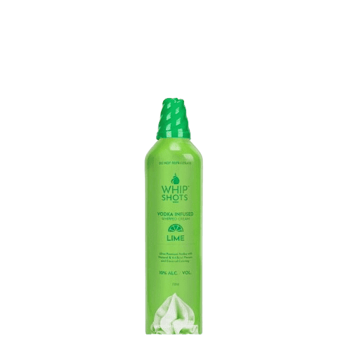 Whipshots Lime Vodka Infused Whipped Cream by Cardi B - 375ML