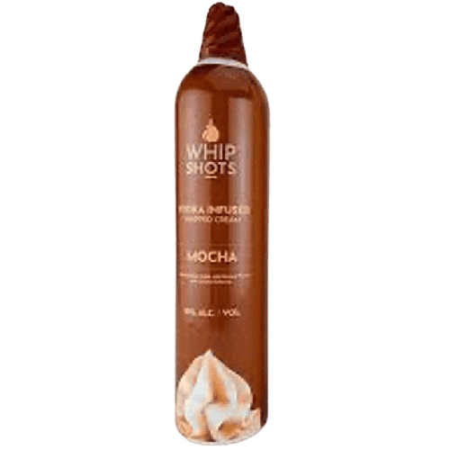 Whipshots Mocha Vodka Infused Whipped Cream by Cardi B - 200ML
