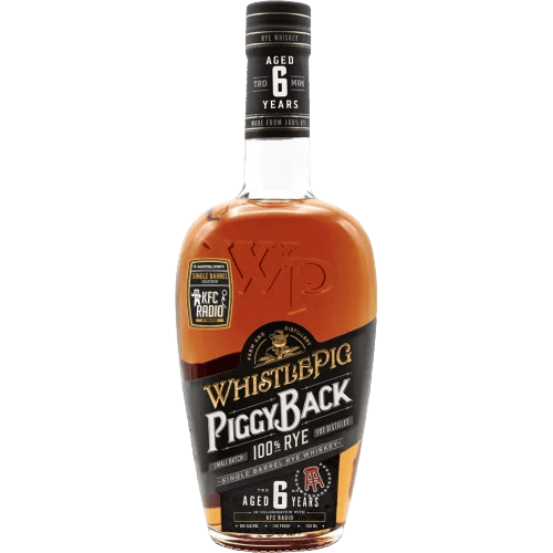WhistlePig PiggyBack Barstool Barrel: KFC Radio - 750ML Rye
