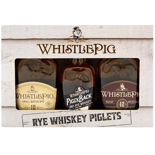 Whistlepig "Rye Whiskey Piglets" Flight Gift Set - 750ML