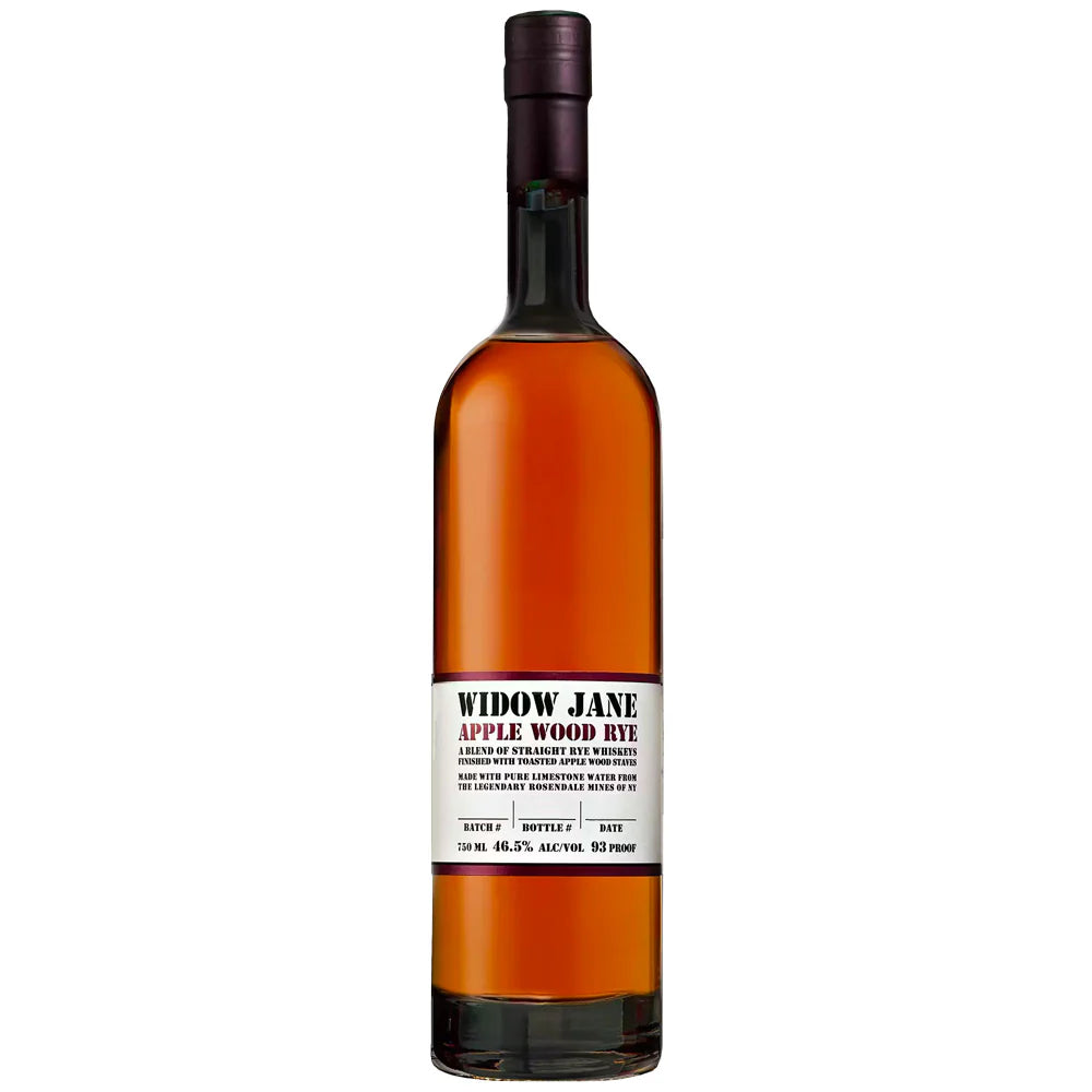 Widow Jane Rye Whiskey Apple Wood