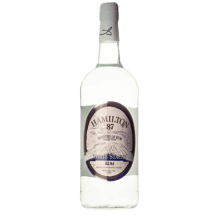 Hamilton 87 White 'Stache Rum - 750ML