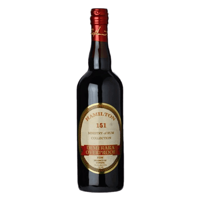 Hamilton Demerara 151 Overproof Rum - 750ML