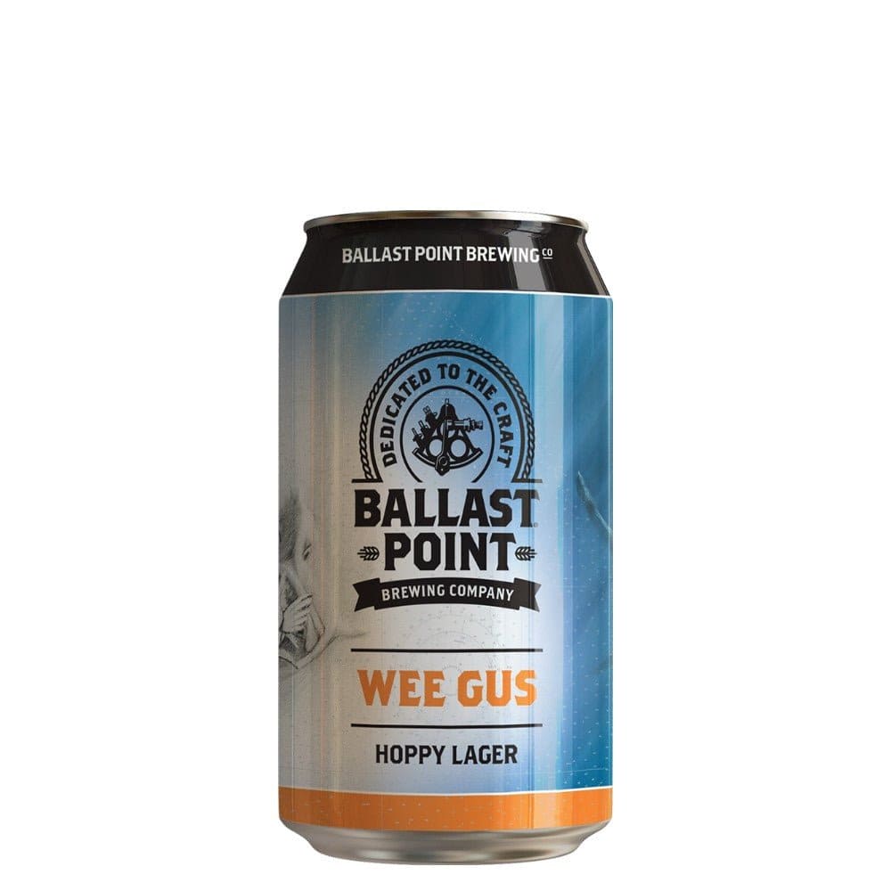 Ballast Point Wee Gus Hoppy Lager Beer 6pk