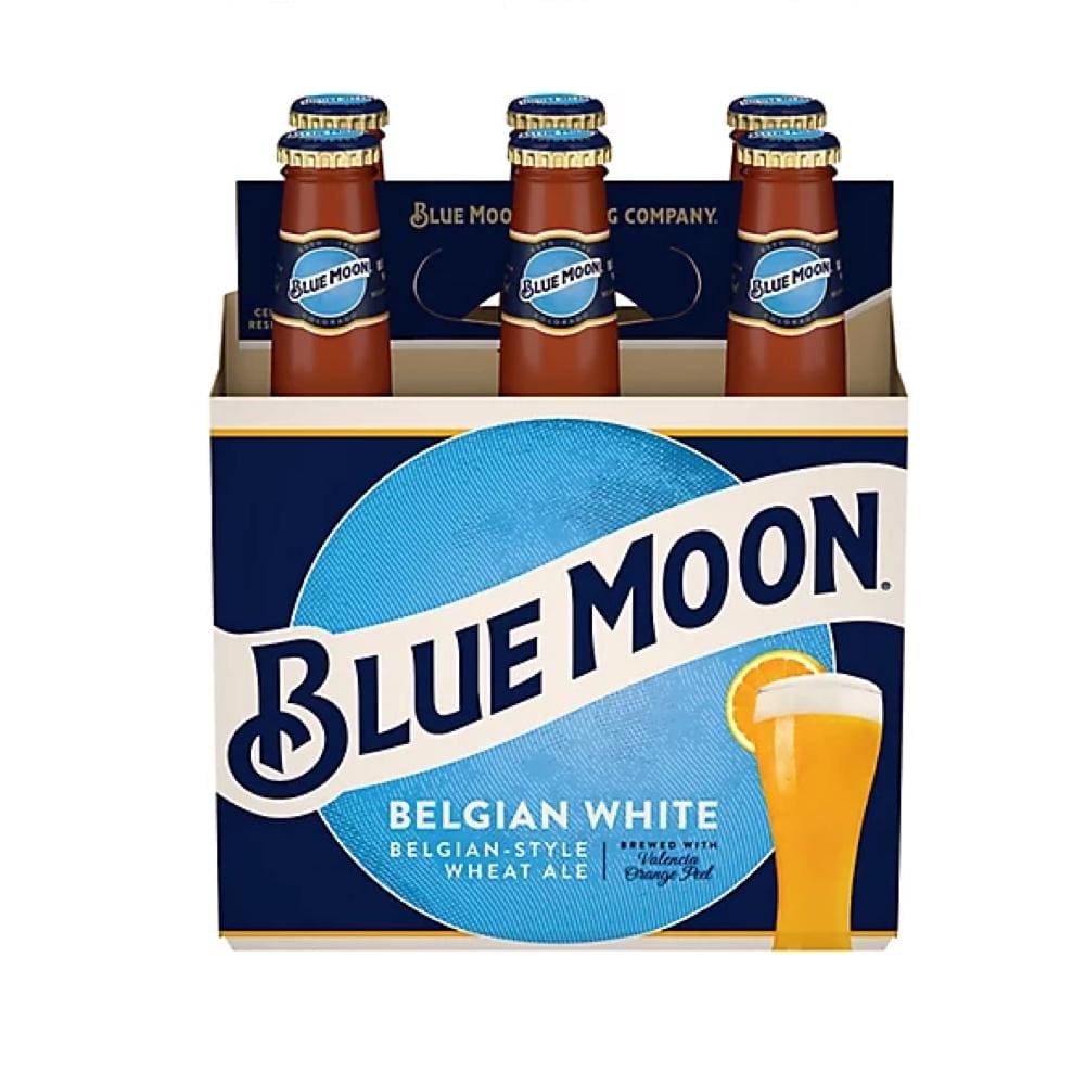 Blue Moon Belgian White Wheat Ale Beer 6/12pk