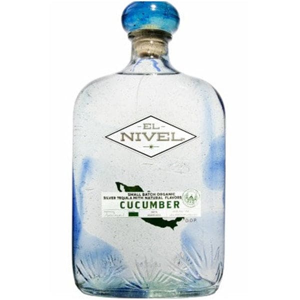 El Nivel Cucumber Tequila Real Liquor