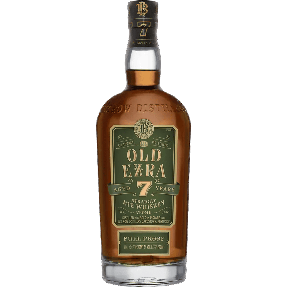 Ezra Brooks Old Ezra 7 Year Rye Full Proof - Real Liquor