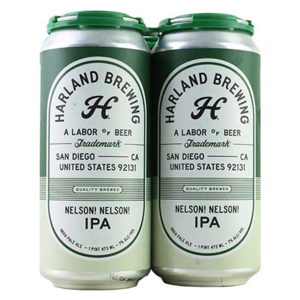 Harland Brewing Nelson Nelson IPA Beer 4pk