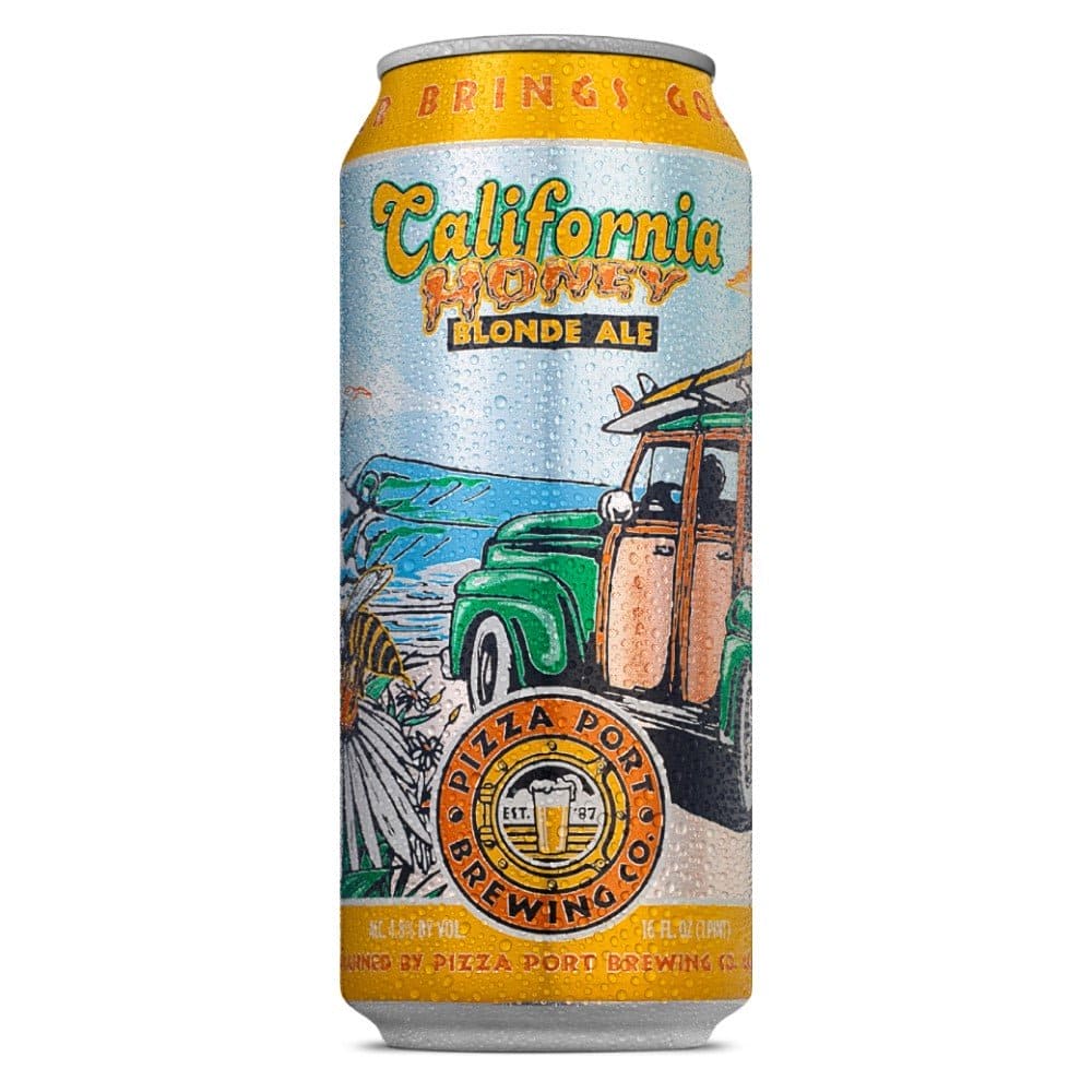 Pizza Port Brewing Co California Honey Blonde Ale Beer 6pk