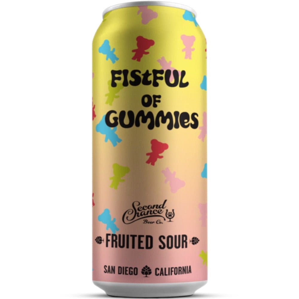 Second Chance Fistfull Of Gummies Fruited Sour Beer