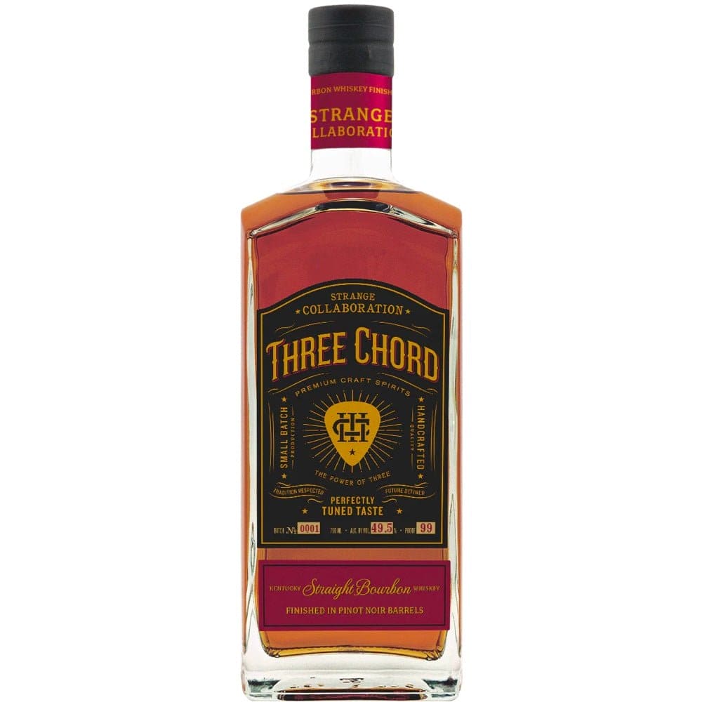 Three Chord Strange Collaboration Kentucky Straight Bourbon Whiskey - Liquor Daze