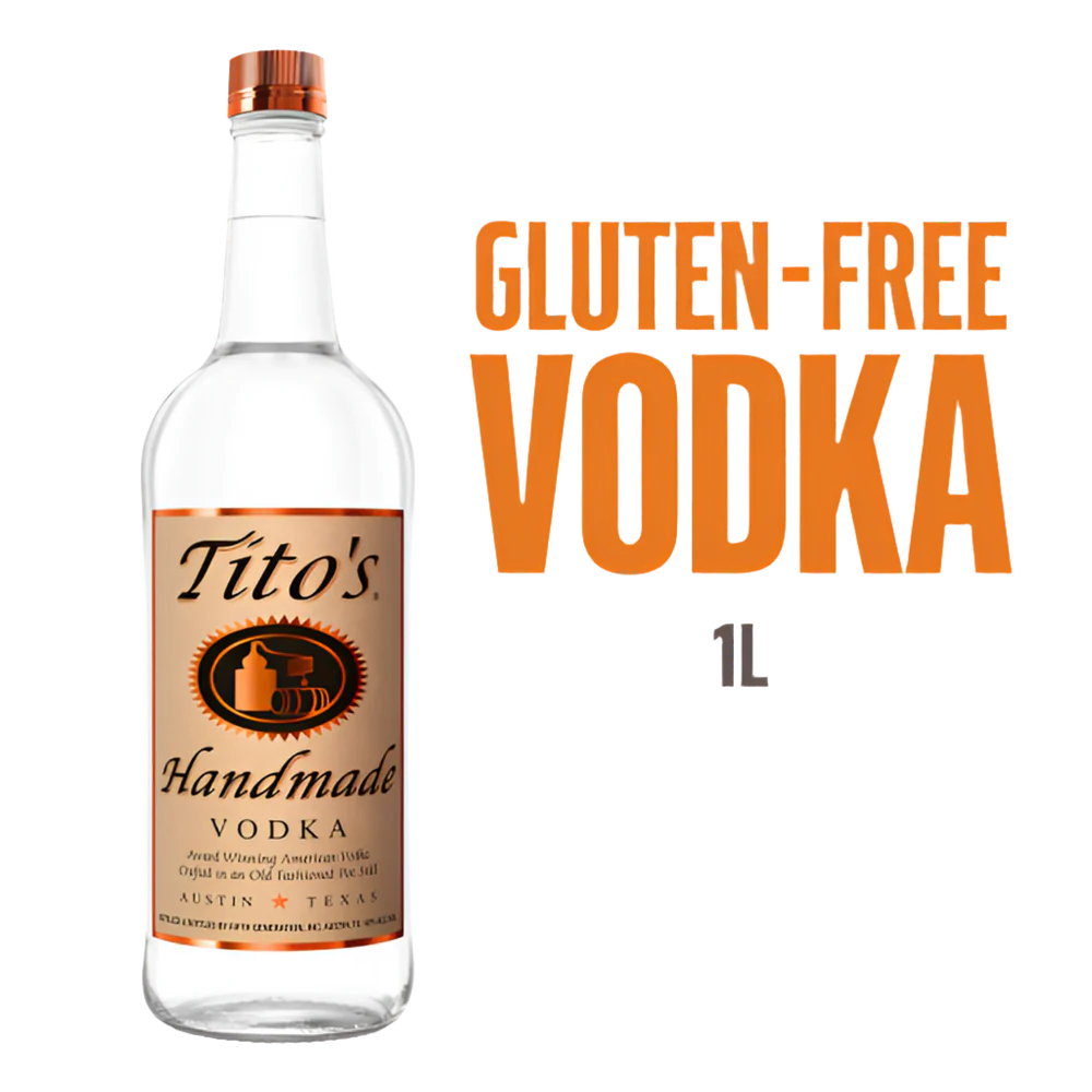Elevate Your Home Bar with Tito's 1L Box of 12 Bottles Bundle