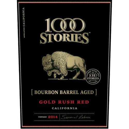 1000 Stories California Gold Rush Bourbon Barrel Aged Red Blend - 750ML Red Blend