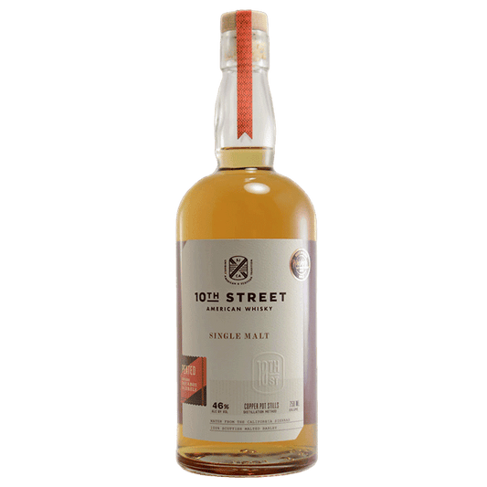 10th Street Peated Single Malt American Whisky - 750ML Bourbon