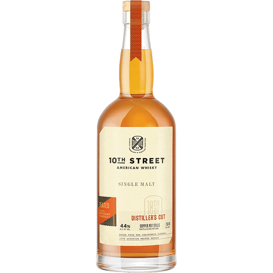 10th Street Peated Single Malt Distillers Cut American Whisky - 750ML American